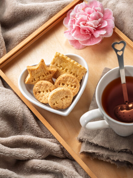 biscuits sablés pour la saint valentin