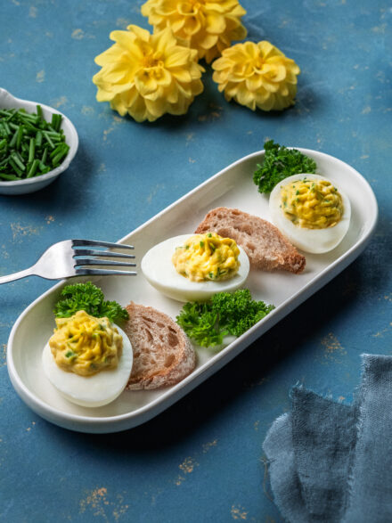Oeufs mimosa